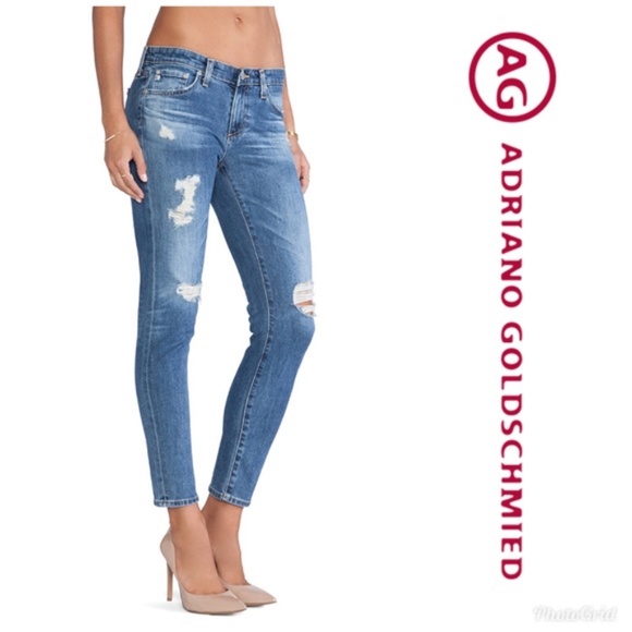 Ag Adriano Goldschmied Denim - Adriano Goldschmied Stilt Cigarette Leg Jeans 28